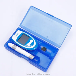 Moniteur de glycémie de type sonore, <span class=keywords><strong>glucomètre</strong></span>, lecteur de glycémie sanguine, 50 pièces, <span class=keywords><strong>bandelettes</strong></span> de test pour diabétiques - Product Image 4