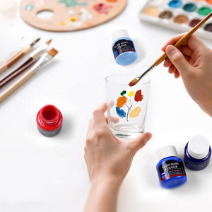 Juego de <span class=keywords><strong>Pintura</strong></span> Acrílica No Tóxica de 25 ml y 12 Colores, <span class=keywords><strong>Pintura</strong></span> Acrílica Profesional para Dibujar y <span class=keywords><strong>Pintar</strong></span> - Product Image 4