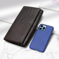 Nouveau Portefeuille de Voyage en Cuir PU de Haute Qualité, Porte-Passeport avec Fermeture Éclair, Sac Téléphone Multi-Poches, Organisateur de Billets