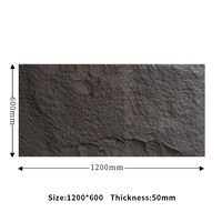 ZGSTONE Artificielle Pu Faux Pierre 1220*2440*6mm Pu Champignon Étanche Matériaux De Construction Isolation Thermique Pu Pierre