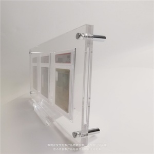 Boîte de protection murale en acrylique pour cartes de jeu, 3 emplacements, personnalisable, la plus vendue en usine - Product Image 5