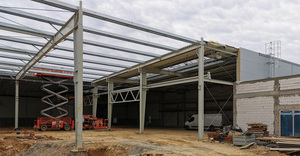 Diseño de Almacenes con Estructura de Acero Personalizada, Construcción de Naves Industriales Prefabricadas de Bajo Costo - Product Image 3