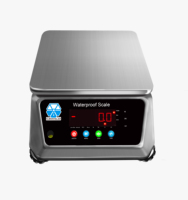 Balance électronique étanche en acier inoxydable de qualité supérieure, vente en gros d'usine, IP68, 15 kg, 30 kg, 40 kg