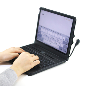 Housse de clavier filaire durable pour <span class=keywords><strong>iPad</strong></span> Pro 12.9, connexion filaire et <span class=keywords><strong>coque</strong></span> antichoc - Product Image 1