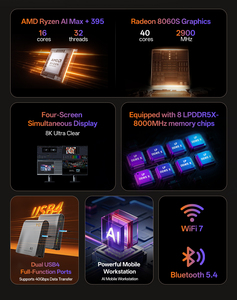 PELADN YO2, una Excelente Estación de Trabajo Móvil Openclaw con IA Basada en AMD Ryzen AI Max+ 395 MINI <span class=keywords><strong>PC</strong></span> - Product Image 6