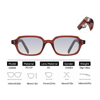 Lunettes de soleil unisexes personnalisées OEM, protection UV400, monture intégrale, légères, durables, verres en PC, confortables, mode, utilisation en extérieur