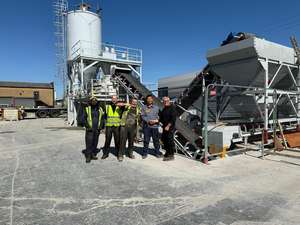 Fabrik preis voll automatische stationäre Beton mischa nlage <span class=keywords><strong>HZS90</strong></span> 90 m3/h Beton mischa nlage - Product Image 5