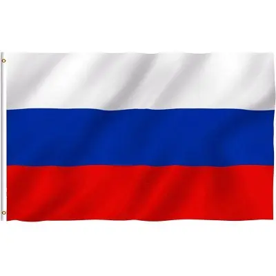 Chuangdong Russia Flag 3x5 Ft bandiere nazionali russe in poliestere con occhielli in ottone