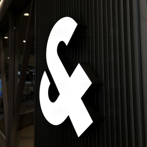 Tùy chỉnh 3D Acrylic thư LED Tường signage cho quán cà phê cửa hàng trong nhà và ngoài trời quảng cáo với logo Hội Đồng Quản trị và ánh sáng cho các bệnh viện - Product Image 5