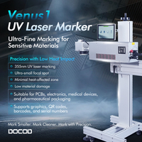 Máquina de Grabado Láser UV DOCOD Venus1 de 5W, Sistema de Impresión Láser de Alta Resolución Refrigerado por Agua para Electrónica y PCB