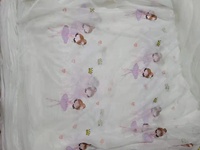 Rideaux Brodés Romains Personnalisables en Gros 100% Polyester Ignifuges à Motif Scénique, Ouverture Bipartite pour Fenêtre Française