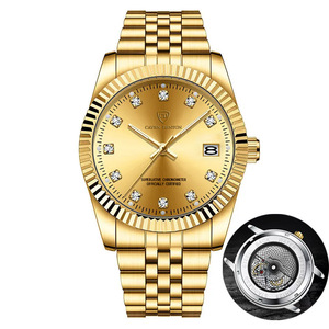 Reloj de Cuarzo de Lujo Taishi Denton de 40 mm con Correa de Acero Inoxidable, Resistente al Agua 3BAR, Marca de Moda Masculina - Product Image 6