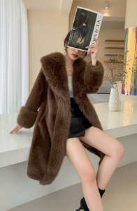 Nouveau <span class=keywords><strong>Manteau</strong></span> <span class=keywords><strong>Long</strong></span> en Peau de Mouton de Fourrure Tendance pour <span class=keywords><strong>Femme</strong></span>, Qualité Supérieure, <span class=keywords><strong>Grande</strong></span> <span class=keywords><strong>Taille</strong></span>, Chaud <span class=keywords><strong>Hiver</strong></span>, Fabricant de Manteaux à Tempérament - Product Image 3