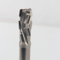 Fresa de diamante espiral para madera con vástago PCD para máquinas CNC, brocas de fresado Z=2+2