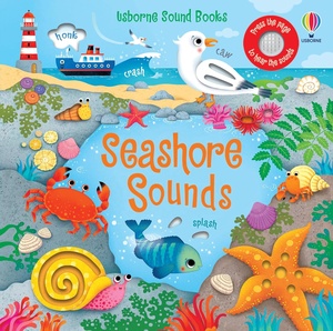 หนังสือเสียง <span class=keywords><strong>Usborne</strong></span> Seashore Sounds ของเล่นเสริมพัฒนาการ หนังสือเสียงสัตว์ทะเลแบบอินเทอร์แอคทีฟสำหรับเด็กเล็ก เรียนรู้ก่อนวัยเรียน - Product Image 1