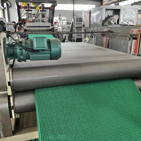 Línea de Extrusión Semiautomática para Alfombras de Césped Sintético PE Gold Rush con PLC y un Solo Tornillo para Plantas de Fabricación de Alfombras para Hogar, Jardín y Puertas