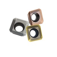 Insert de fraisage CNC, carré à 45 degrés, SEKT1204AFTN, disque de fraise résistant à l'usure pour pièces en acier