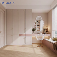 MACIO – Derniers designs de garde-robes de luxe français pour chambre à coucher, système de dressing intégré, mobilier de villa, usine RTA OEM/ODM