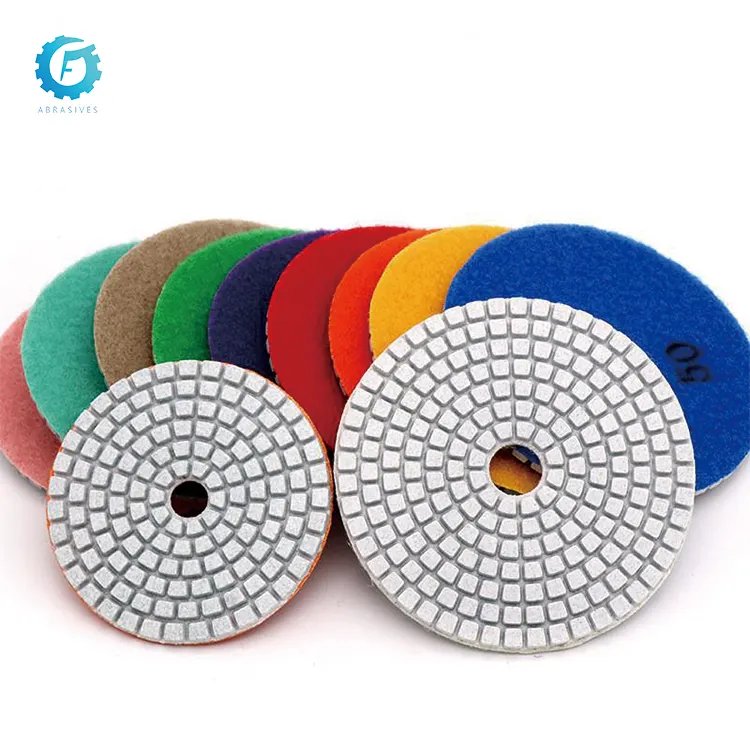 115 mm diamond polish pad granite polishing pads for sale