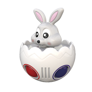 Cubo mágico de silicona para aliviar el estrés de Pascua, juguete de bola de arcoíris - Product Image 2