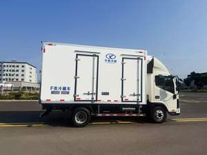 ثلاجة JAC-Meter ديزل يورو 6 انبعاثات شاحنة نقل مبردة يدوية لنقل الخضروات المجمدة - Product Image 5