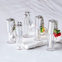 Ventes chaudes de contenants de brillant à lèvres argentés 2,5 ml 4 ml 6 ml, tubes vides pour brillant à lèvres, contenants pour huile à lèvres, accessoires de marque privée