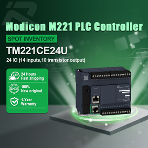 Nouveau module PLC original TM221CE24U Schneider Modicon Série M221, module E/S 24 points TM221CE24U, contrôleur programmable - Product Image 1