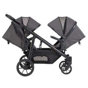 Brightbebe đôi ô Trọng lượng nhẹ đôi xe đẩy cho trẻ sơ sinh & Toddler nhỏ gọn dễ dàng gấp với có thể điều chỉnh tán - Product Image 3