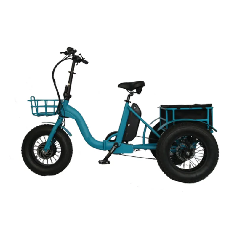 Ezreal Elektrische Opvouwbare Driewieler Lading Elektrische Chinese Groothandel Volwassenen 750W/500W 3 Wiel Ce 48V Shimano 7 Speed Open 150Kg 20"