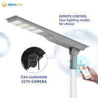 Lampadaire solaire intégré automatique à LED 5054SMD super lumineux, boîtier en acier galvanisé de haute qualité, indice de protection IP66, angle réglable