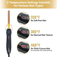 Peigne chauffant électrique pour lisser les cheveux, idéal pour les perruques Lace Front et le coiffage