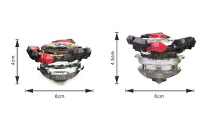 <span class=keywords><strong>Lanzador</strong></span> Burst Booster X 12 Trompos de Batalla para Niños Starter Impact Drake Juguete de Combate Gyroscope de Metal y Plástico - Product Image 6