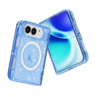 Coque de téléphone magnétique rigide brillante en acrylique, fabrication OEM en Chine, emballage personnalisé, pour iPhone Duo, pour iPhone 18 Pro Max