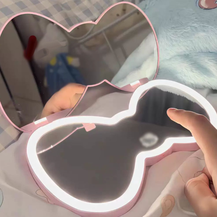 Miroir papillon à piles