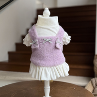 Vêtements pour chiens personnalisés, élégants et respirants, avec nœud, prix d'usine, pour mariage, fête, anniversaire, festival