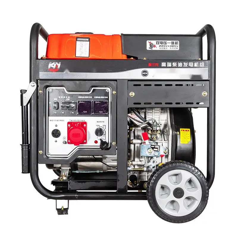 Générateur DIESEL 3-12KW de haute qualité petit générateur monophasé/triphasé