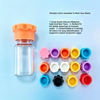 Tutup Botol Insulin 3ml5ml Tutup Botol Silikon Food Grade Tutup Botol Anti Debu Segel Pabrik Botol Xilin Grosir Kustom