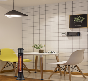 Calentador de Patio Independiente de 1200w para Exteriores, Calentador de Terraza con Logotipo Personalizado, Calentadores de Jardín y Patio - Product Image 1