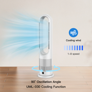 High Quality Bladeless <b>Fan</b> Air Cooler Tower <b>With</b> <b>Remote</b> Control for Wholesale Bladeless <b>Fan</b> - Product Image 2