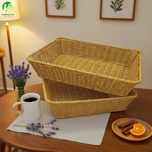Cesto di frutta <span class=keywords><strong>in</strong></span> vimini <span class=keywords><strong>in</strong></span> vimini forma di forma rettangolare <span class=keywords><strong>in</strong></span> Rattan <span class=keywords><strong>per</strong></span> casa all'ingrosso eco-friendly cesto di <span class=keywords><strong>pane</strong></span> <span class=keywords><strong>in</strong></span> <span class=keywords><strong>plastica</strong></span> intrecciata - Product Image 6