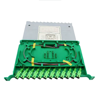Fiber Optic ODF 12/24/36/48 Core SC UPC/APC/OM1/OM2/OM3/OM4 Bundle Pigtail Fusion Disk ODF Disk Fiber Optic Patch Panel Module