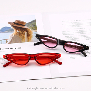 Gafas de Sol Benola con Marco de Gota de Agua, Nuevas, Modernas, Pequeñas, Unisex, para Mujer, Modelo 8011, Lentes de Acrílico de Color Sólido Ahumado - Product Image 6