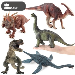 Modelo de Dinosaurio Jurásico de Plástico Directo de Fábrica, Serie de Figuras Realistas de Tiranosaurio Rex, Juguetes Estáticos para Niños, PVC/TPR - Product Image 2