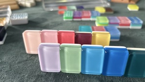 ชุดไพ่นกกระจอกคริลิคอเมริกันชุดเกมไพ่นกกระจอกสิงคโปร์ไพ่นกกระจอก - Product Image 2