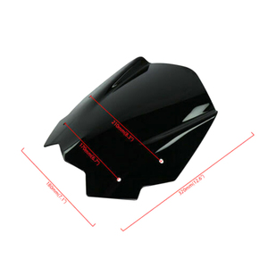 Parabrisas delantero de plástico ABS para motocicleta, parabrisas de plástico negro de alta calidad para <span class=keywords><strong>BMW</strong></span> <span class=keywords><strong>G310R</strong></span> <span class=keywords><strong>2017</strong></span> 2018 - Product Image 4