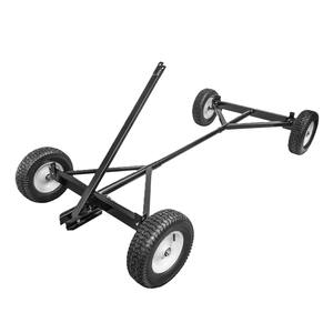 Remorque utilitaire à plateau plat robuste pour ATV, conception améliorée sur mesure OEM, polyvalente pour jardin et cour - Product Image 4