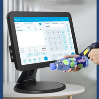 Sistema POS Todo en Uno de 15.6 Pulgadas con 4G, Caja Registradora, Terminal POS, Dispositivo con NFC, SDK, Software Inteligente para Comercio Minorista, Restaurantes y Otros Usos