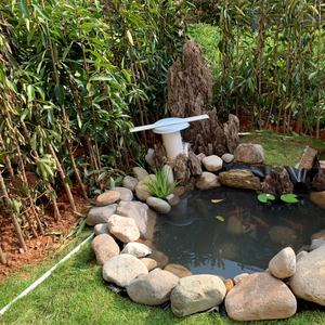 Revestimiento de HDPE de 1mm personalizado, diseño moderno de estilo industrial, estanque de granja de peces, HDPE de 2mm, Geomembranas impermeables, fabricante directo - Product Image 2