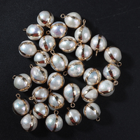 12-13mm perle d'eau douce naturelle Baroque Edison perle en vrac unique suspendu bricolage pendentif boucle d'oreille accessoires