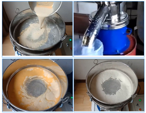 Siêu mạnh cấp thực phẩm công nghiệp Shaker nhỏ tự động rung sifter (sàng) cho bột ca cao - Product Image 5